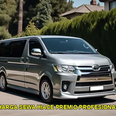 harga sewa hiace premio profesional